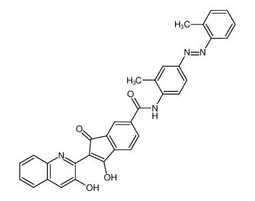 1-Hydroxy-2-(3-hydroxy-quinolin-2-yl)-3-oxo-3H-indene-5-carboxylic acid (2-methyl-4-o-tolylazo-phenyl)-amide CAS:38637-38-6 manufacturer & supplier