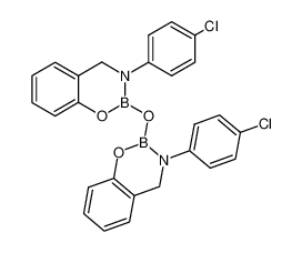 3,3'-bis-(4-chloro-phenyl)-3,4,3',4'-tetrahydro-2H,2'H-2,2'-oxy-bis-benzo[e][1,3,2]oxazaborinine CAS:38646-43-4 manufacturer & supplier