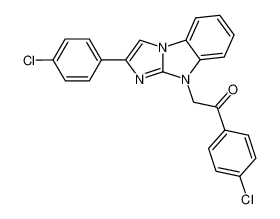 2-(4-chloro-phenyl)-9-[2-(4-chloro-phenyl)-2-oxo-ethyl]-9H-benzo[d]imidazo[1,2-a]imidazole CAS:38652-69-6 manufacturer & supplier