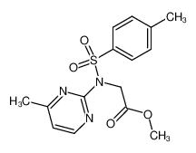 N-(4-methyl-pyrimidin-2-yl)-N-(toluene-4-sulfonyl)-glycine methyl ester CAS:38652-88-9 manufacturer & supplier