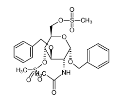 benzyl 2-acetamido-3-O-benzyl-2-deoxy-4,6-di-O-mesyl-α-D-glucopyranoside CAS:38660-64-9 manufacturer & supplier