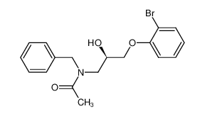 (R)-N-benzyl-N-[3-(2-bromophenoxy)-2-hydroxy-propyl]acetamide CAS:386702-70-1 manufacturer & supplier