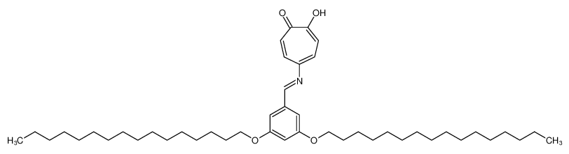 (E)-5-((3,5-bis(hexadecyloxy)benzylidene)amino)-2-hydroxycyclohepta-2,4,6-trien-1-one CAS:386735-29-1 manufacturer & supplier