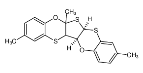 Thieno[2,3-b:4,5-b']bis[1,4]benzoxathiin,5a,6a,12a,12b-tetrahydro-2,5a,9-trimethyl-, (6aR,12aS)-rel- CAS:386735-63-3 manufacturer & supplier