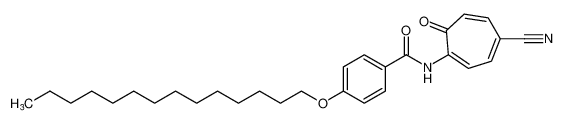 N-(4-cyano-7-oxocyclohepta-1,3,5-trien-1-yl)-4-(tetradecyloxy)benzamide CAS:386745-92-2 manufacturer & supplier