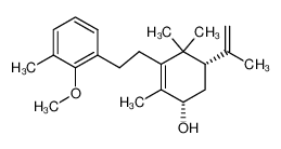 (+)-(1S,5S)-5-isopropenyl-3-[2-(2-methoxy-3-methylphenyl)ethyl]-2,4,4-trimethylcyclohex-2-enol CAS:386748-51-2 manufacturer & supplier