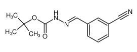 N'-[1-(3-Cyano-phenyl)-meth-(E)-ylidene]-hydrazinecarboxylic acid tert-butyl ester CAS:386768-80-5 manufacturer & supplier