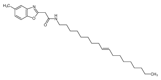 2-(5-methyl-benzooxazol-2-yl)-N-octadec-9-enyl-acetamide CAS:38687-44-4 manufacturer & supplier