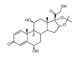 9α-Fluor-6β,11β,21-trihydroxy-16α,17α-isopropylidendioxy-pregna-1,4-dien-3,20-dion CAS:3869-32-7 manufacturer & supplier