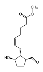 (Z)-7-((1R,2S,5R)-2-Formyl-5-hydroxy-cyclopentyl)-hept-5-enoic acid methyl ester CAS:38698-62-3 manufacturer & supplier