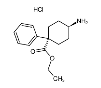 4-Amino-1-phenyl-cyclohexanecarboxylic acid ethyl ester; hydrochloride CAS:38706-42-2 manufacturer & supplier