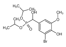 [(3-Bromo-4-hydroxy-5-methoxy-phenyl)-hydroxy-methyl]-phosphonic acid diisopropyl ester CAS:38707-01-6 manufacturer & supplier