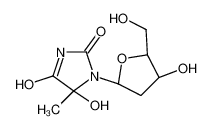 (5S)-5-hydroxy-1-[(2R,4S,5R)-4-hydroxy-5-(hydroxymethyl)oxolan-2-yl]-5-methylimidazolidine-2,4-dione CAS:38709-56-7 manufacturer & supplier