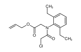 allyl N-chloroacetyl-2,6-diethylanilinoacetate CAS:38727-67-2 manufacturer & supplier