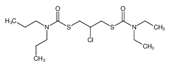 Dipropyl-thiocarbamic acid S-(2-chloro-3-diethylcarbamoylsulfanyl-propyl) ester CAS:38728-30-2 manufacturer & supplier