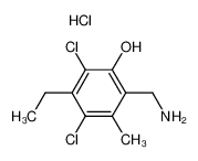 2-Aminomethyl-4,6-dichloro-5-ethyl-3-methyl-phenol; hydrochloride CAS:38730-55-1 manufacturer & supplier