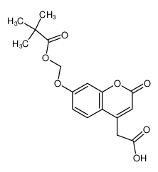 7-[(pivalyloxymethyl)oxy]-4-(carboxymethyl)-2H-benzopyran-2-one CAS:387338-41-2 manufacturer & supplier