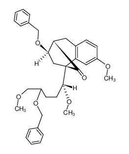 (5S,7R,8S)-7-Benzyloxy-5-((R)-4-benzyloxy-1,5-dimethoxy-pentyl)-3-methoxy-6,7,8,9-tetrahydro-5H-5,8-methano-benzocyclohepten-10-one CAS:38734-97-3 manufacturer & supplier