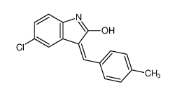 (3E)-5-Chloro-3-(4-methylbenzylidene)-1,3-dihydro-2H-indol-2-one CAS:387343-55-7 manufacturer & supplier