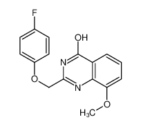 2-[(4-fluorophenoxy)methyl]-8-methoxy-1H-quinazolin-4-one CAS:387346-21-6 manufacturer & supplier