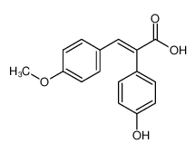 2-(4-hydroxyphenyl)-3-(4-methoxyphenyl)acrylic acid CAS:387354-17-8 manufacturer & supplier