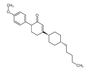 3-(trans-4-pentylcyclohexyl)-6-(4-methoxyphenyl)cyclohex-2-en-1-one CAS:387357-24-6 manufacturer & supplier