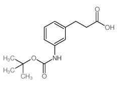 3-[3-[(2-methylpropan-2-yl)oxycarbonylamino]phenyl]propanoic acid CAS:387360-95-4 manufacturer & supplier