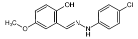 2-((2-(4-chlorophenyl)hydrazineylidene)methyl)-4-methoxyphenol CAS:387383-99-5 manufacturer & supplier