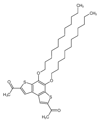 2,7-diacetyl-4,5-didodecyloxybenzo[1,2-b:4,3-b']dithiophene CAS:387388-71-8 manufacturer & supplier