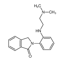 2-[2-(2-dimethylamino-ethylamino)-phenyl]-2,3-dihydro-isoindol-1-one CAS:38747-77-2 manufacturer & supplier