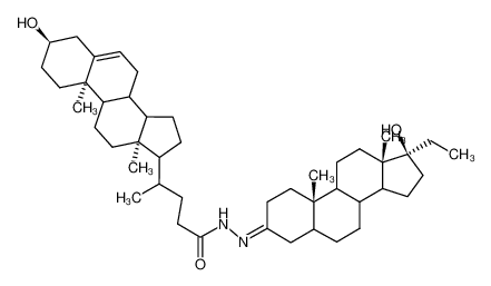 N'-((10S,13S,17S)-17-ethyl-17-hydroxy-10,13-dimethylhexadecahydro-3H-cyclopenta[a]phenanthren-3-ylidene)-4-((3R,10R,13R)-3-hydroxy-10,13-dimethyl-2,3,4,7,8,9,10,11,12,13,14,15,16,17-tetradecahydro-1H-cyclopenta[a]phenanthren-17-yl)pentanehyd