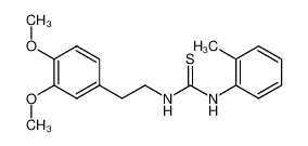 1-(3,4-dimethoxy-phenethyl)-3-o-tolyl-thiourea CAS:38755-02-1 manufacturer & supplier