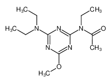 N-(4-diethylamino-6-methoxy-[1,3,5]triazin-2-yl)-N-ethyl-acetamide CAS:3876-87-7 manufacturer & supplier