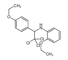 2-ethoxy-N-[2,2,2-trichloro-1-(4-ethoxyphenyl)ethyl]aniline CAS:38767-10-1 manufacturer & supplier