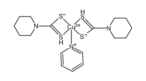 Cu(pentamethylenedithiocarbamate)2 * pyridine CAS:38780-71-1 manufacturer & supplier