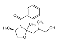 (2R,4R,2'S)-3-benzoyl-2,4-dimethyl-2-(3'-hydroxy-2'-methylpropyl)oxazolidine CAS:387819-60-5 manufacturer & supplier