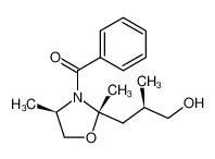 (2S,4R,2'R)-3-benzoyl-2,4-dimethyl-2-(3'-hydroxy-2'-methylpropyl)oxazolidine CAS:387819-64-9 manufacturer & supplier