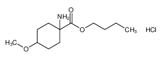 butyl 1-amino-4-methoxycyclohexane-1-carboxylate hydrochloride CAS:387825-63-0 manufacturer & supplier