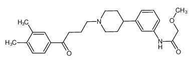 N-(3-{1-[4-(3,4-dimethylphenyl)-4-oxobutyl]-4-piperidinyl}phenyl)-2-methoxyacetamide CAS:387826-21-3 manufacturer & supplier