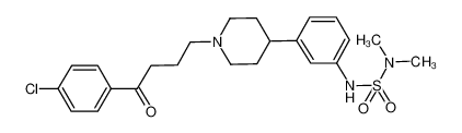 N'-(3-(1-[4-(4-CHLOROPHENYL)-4-OXOBUTYL]-4-PIPERIDINYL)PHENYL)-N,N-DIMETHYLSULFAMIDE CAS:387826-43-9 manufacturer & supplier