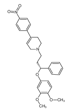 1-[(3R)-3-(3,4-dimethoxyphenoxy)-3-phenylpropyl]-4-(4-nitrophenyl)-1,2,3,6-tetrahydropyridine CAS:387827-51-2 manufacturer & supplier