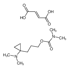 3-[1-(dimethylamino)cyclopropyl]propyl dimethylcarbamate fumarate CAS:387844-68-0 manufacturer & supplier