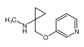 N-methyl-1-(pyridin-3-yloxymethyl)cyclopropan-1-amine CAS:387844-92-0 manufacturer & supplier