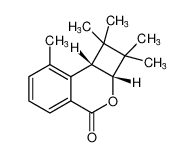 rel-(2aR,8bS)-1,1,2,2,8-pentamethyl-1,2,2a,8b-tetrahydro-4H-cyclobuta[c]isochromen-4-one CAS:387862-95-5 manufacturer & supplier