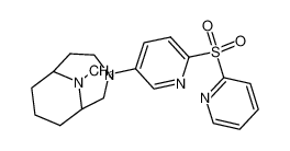 (+-) 3-(6-Pyrid-2-ylsulfonyl-3-pyridyl)-10-methyl-3,10-diazabicyclo-[4.3.1]-decane CAS:387870-38-4 manufacturer & supplier