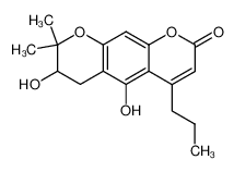 5,7-Dihydroxy-8,8-dimethyl-4-propyl-7,8-dihydro-6H-pyrano[3,2-g]chromen-2-one CAS:38789-21-8 manufacturer & supplier