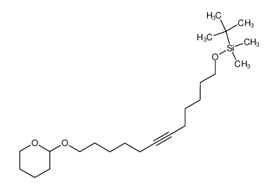 tert-butyldimethyl[12-(tetrahydropyran-2-yloxy)dodec-6-ynyloxy]silane CAS:388059-55-0 manufacturer & supplier