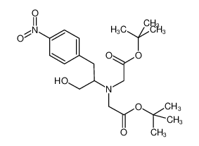 tert-butyl 2-{[2-(tert-butoxy)-2-oxoethyl]({1-hydroxy-3-[4-nitrophenyl]propan-2-yl})amino}acetate CAS:388060-55-7 manufacturer & supplier