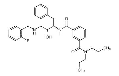 N1-{(1S,2R)-1-benzyl-3-[(2-fluorobenzyl)amino]-2-hydroxypropyl}-N3,N3-dipropylisophthalamide CAS:388062-73-5 manufacturer & supplier