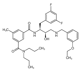 N1-{(1S,2R)-1-(3,5-difluorobenzyl)-3-[(3-ethoxybenzyl)amino]-2-hydroxypropyl}-5-methyl-N3,N3-dipropylisophthalamide CAS:388064-03-7 manufacturer & supplier